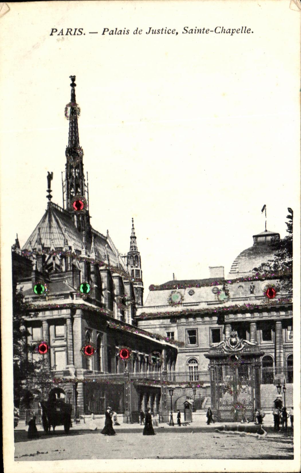 CPA Paris Palais de Justice Sainte Chapelle