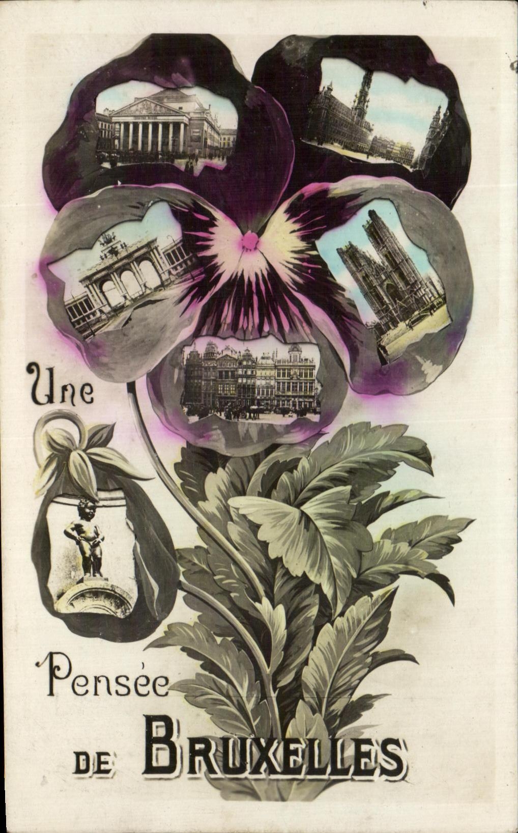 CPA Fantaisie Children marry marriage