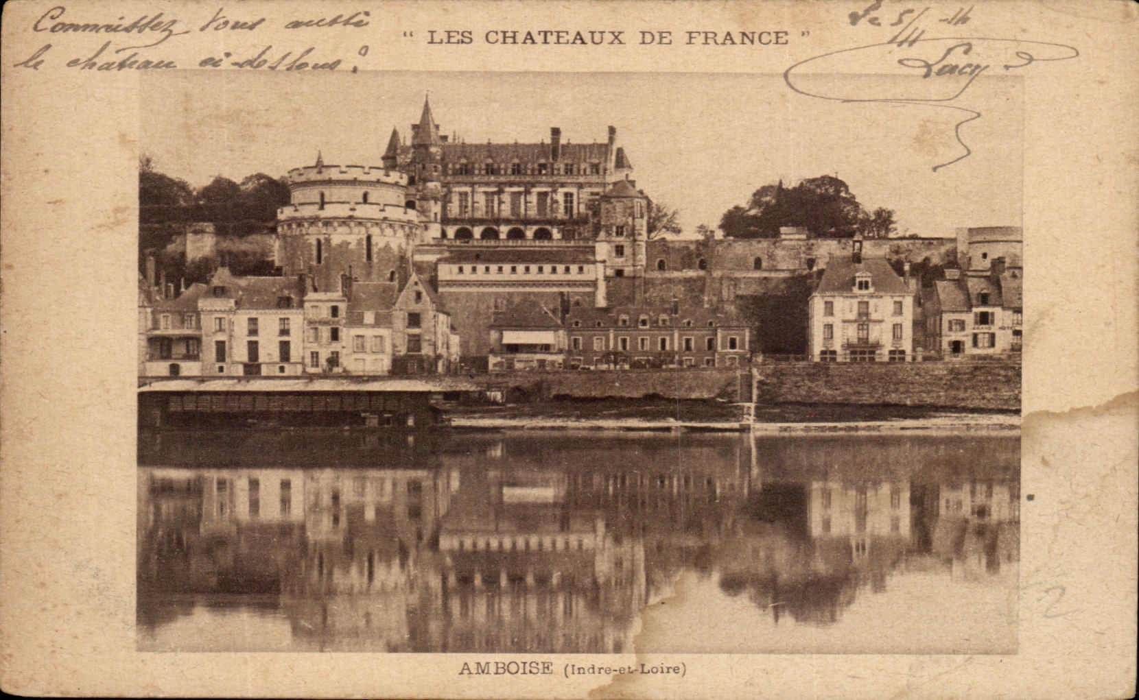 CPA Les Chateaux De France Amboise