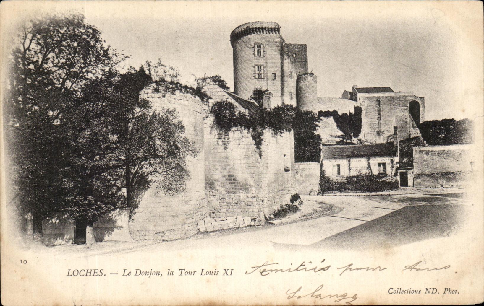 CPA Loches Le Donjon La Tour Louis XI