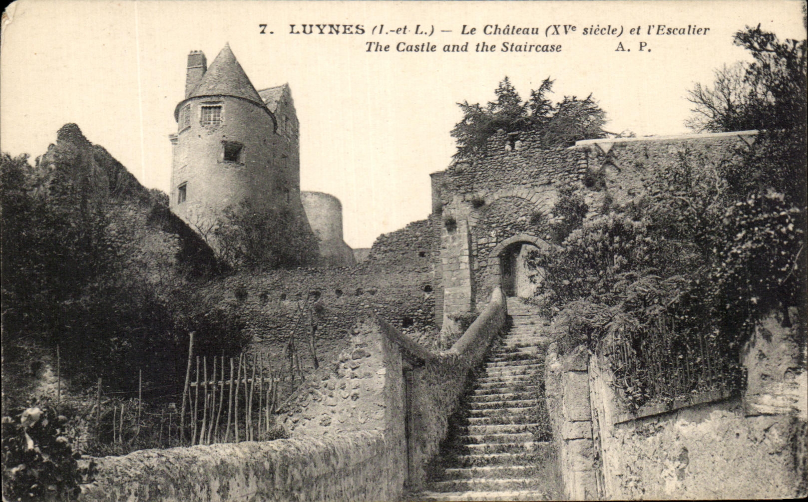 CPA Luynes the Castle And the Staircase