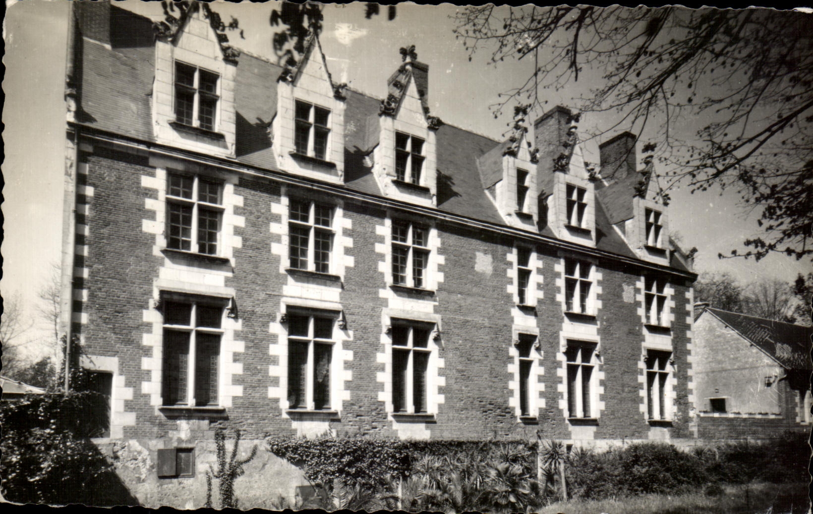 CPSM Plessis Tours Castle of the Residence of Louis XI Frontage Is