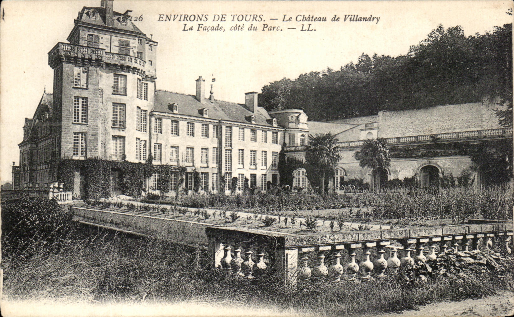 CPA Environs de Tours Le Chateau de Villandry 