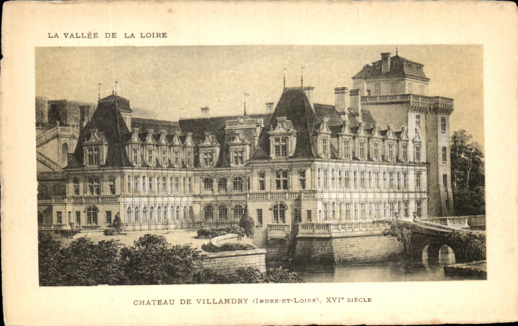 CPA La Vallee De La Loire Chateau de Villandry 