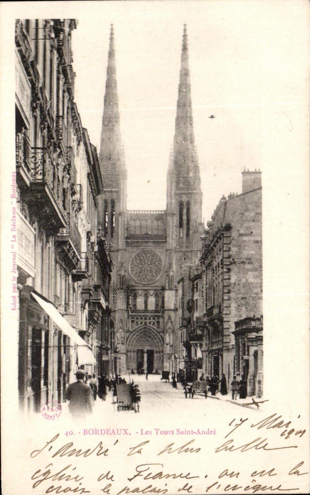 CPA Bordeaux Les Tours Saint Andre