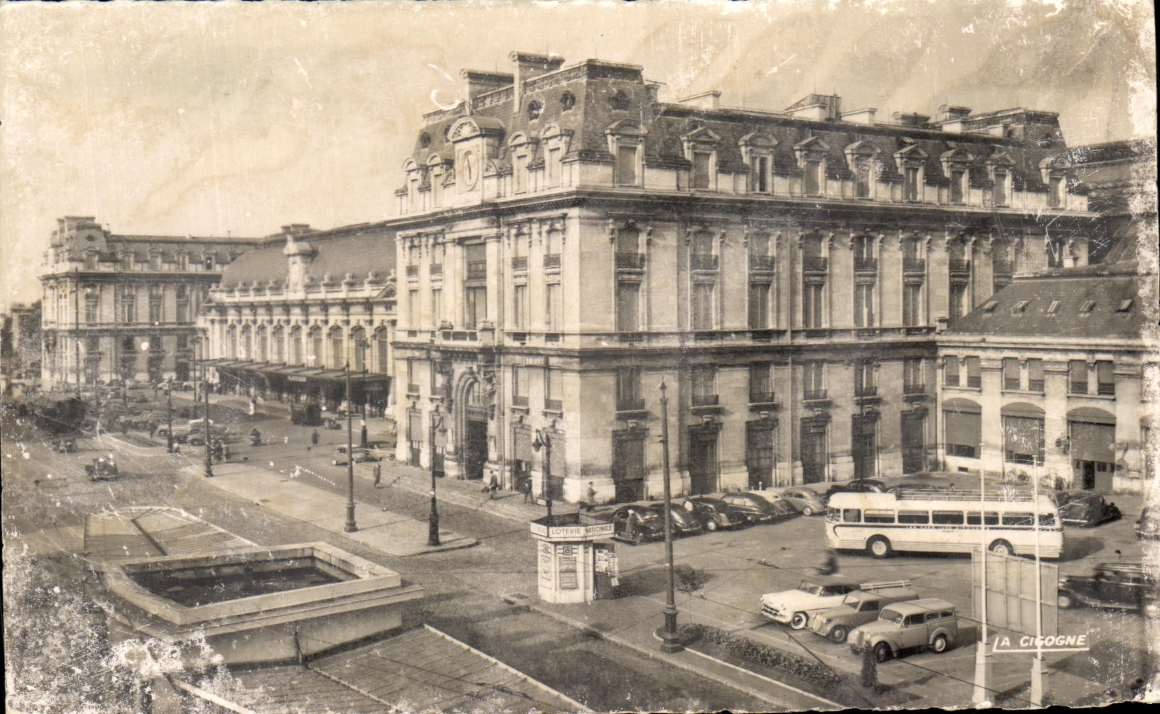 CPSM Bordeaux La Gare Saint Jean 
