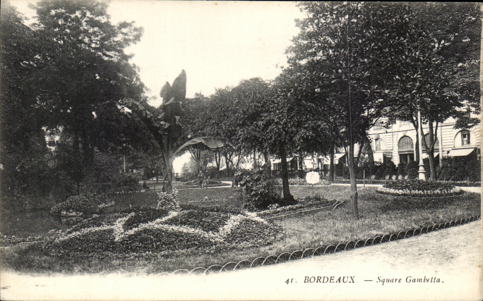 CPA Bordeaux Square Gambetta