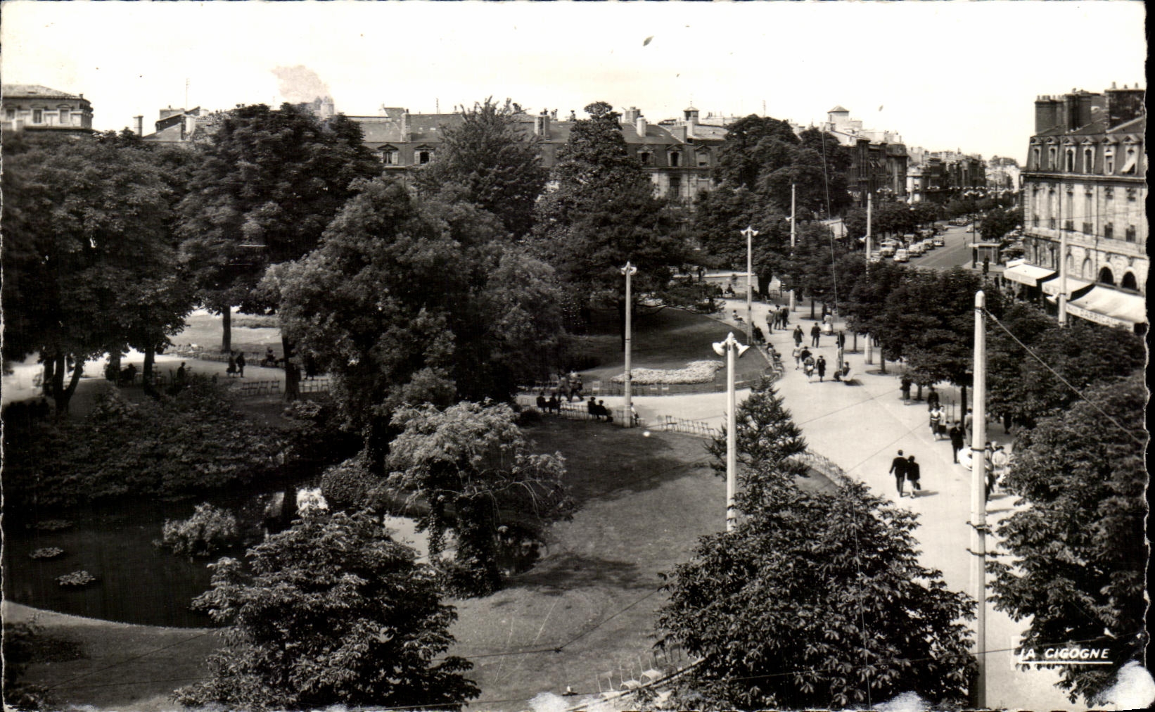 CPSM Bordeaux La Place Gambetta