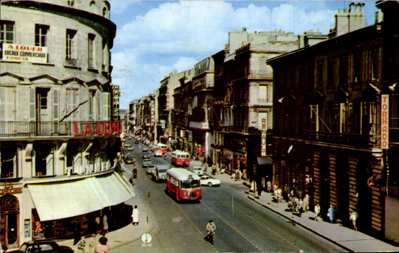 CPSM Bordeaux Le Cours de l'Intendance