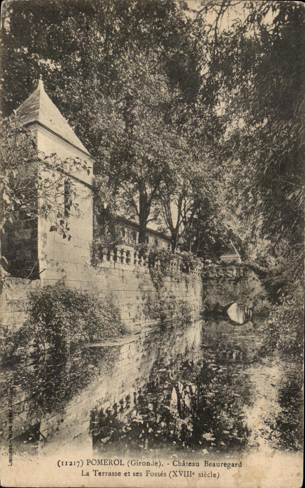 CPA Pomerol Beauregard Castle the Terrace and its Pits