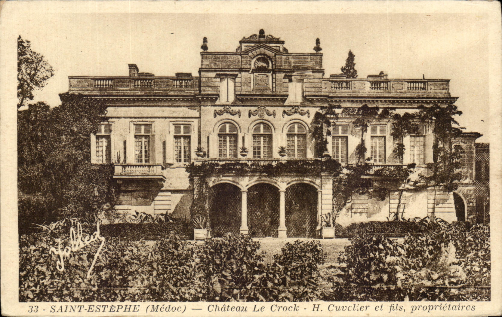 CPA Saint Estephe Castle Crock