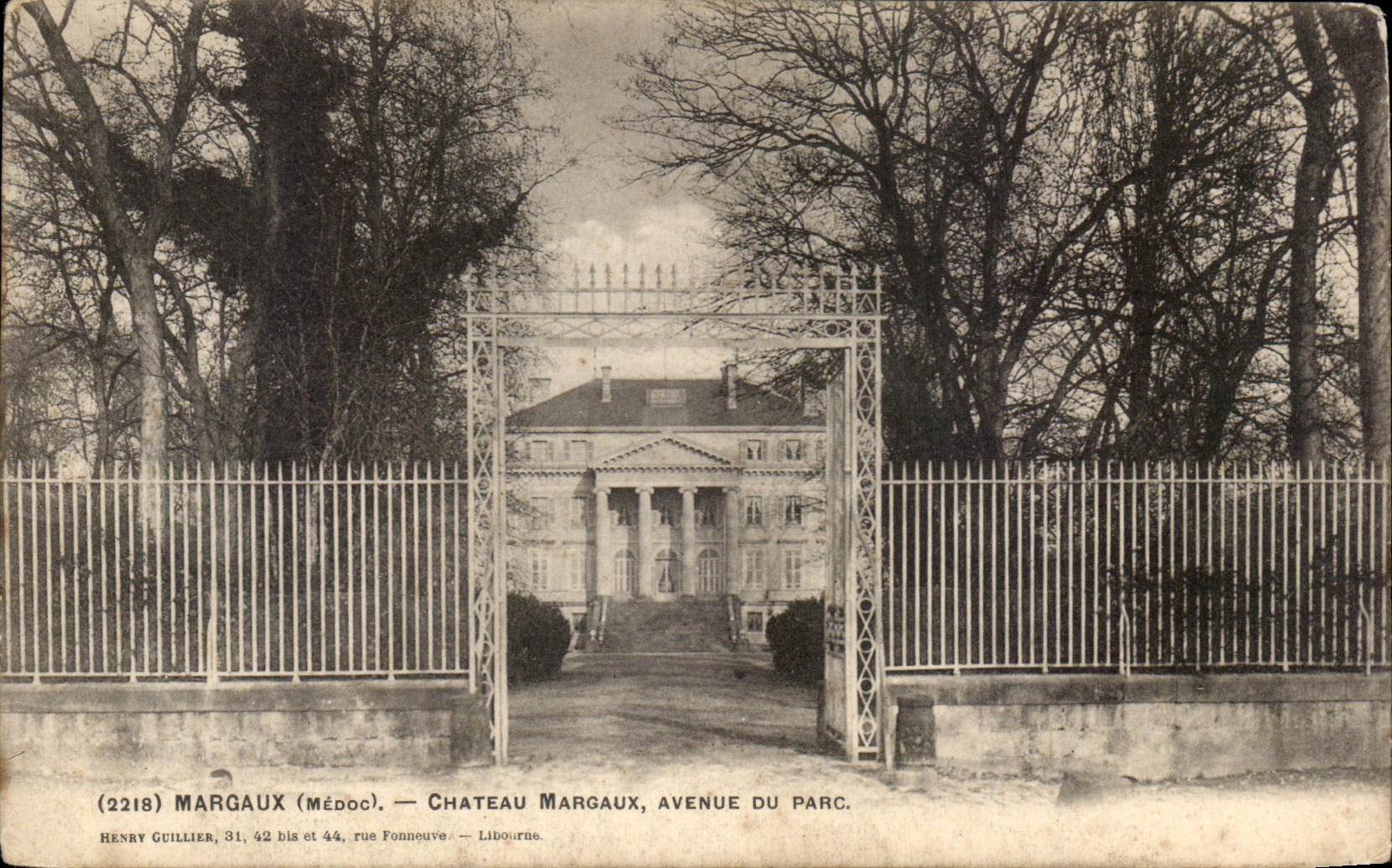 CPA Margaux Castle Margaux Avenue Of the Park