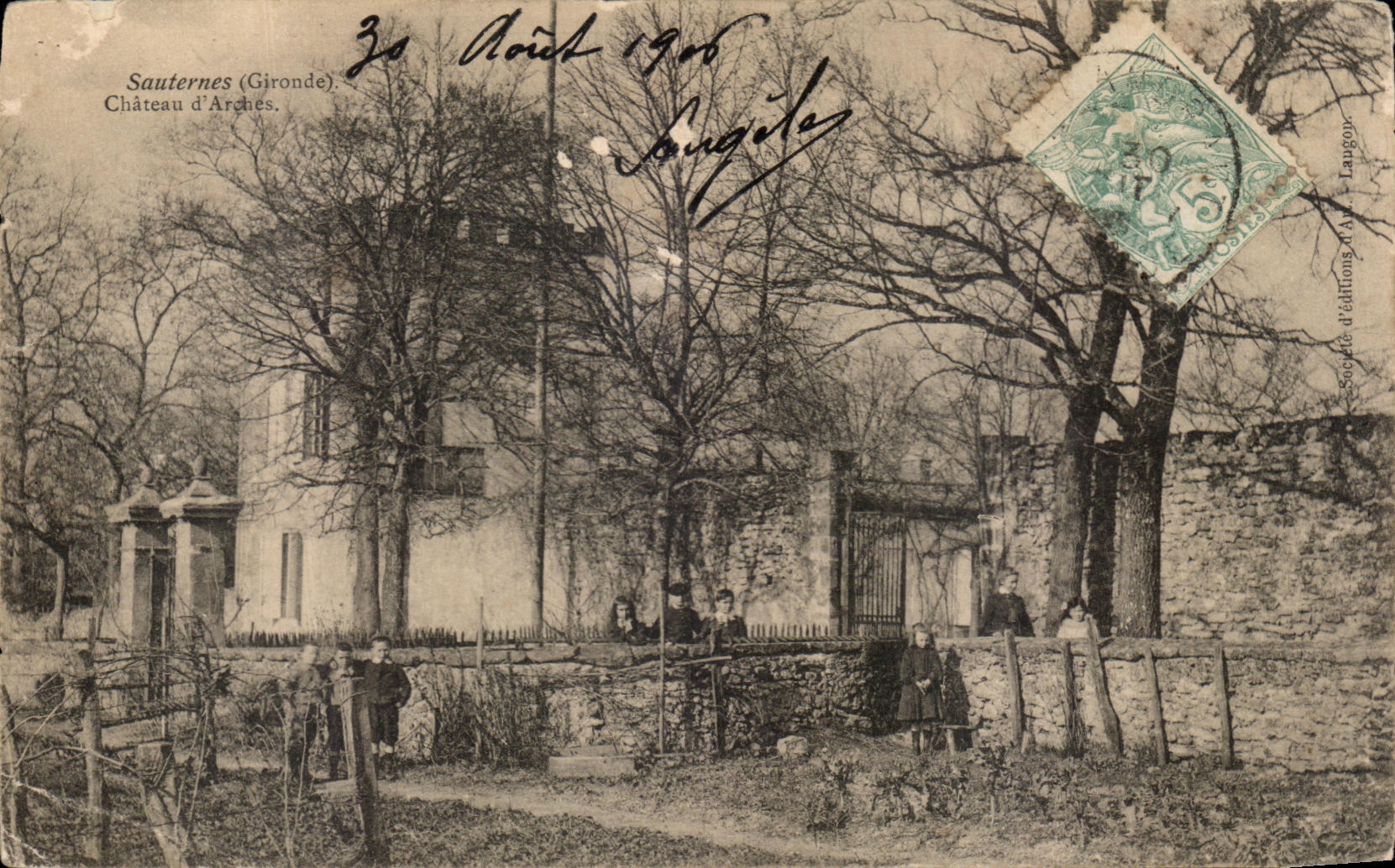 CPA Sauternes Castle of Arches Children