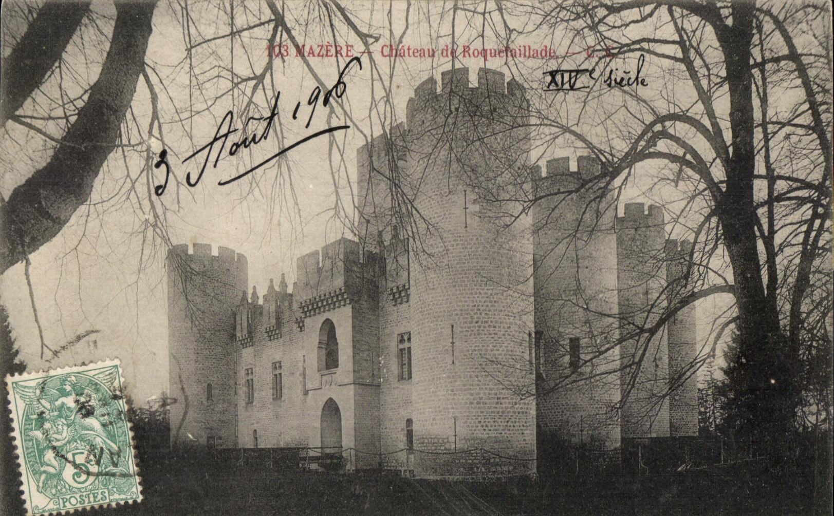 CPA Mazere Castle of Roquefaillade