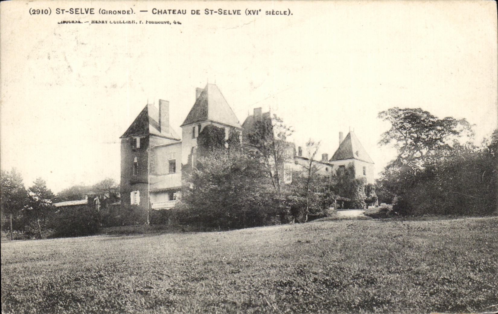 CPA St Selve Castle Of St Selve