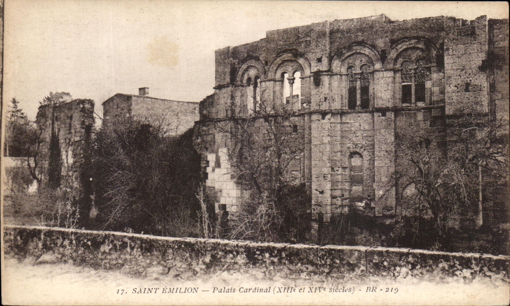 CPA Saint Emillon Palats Cardinal 
