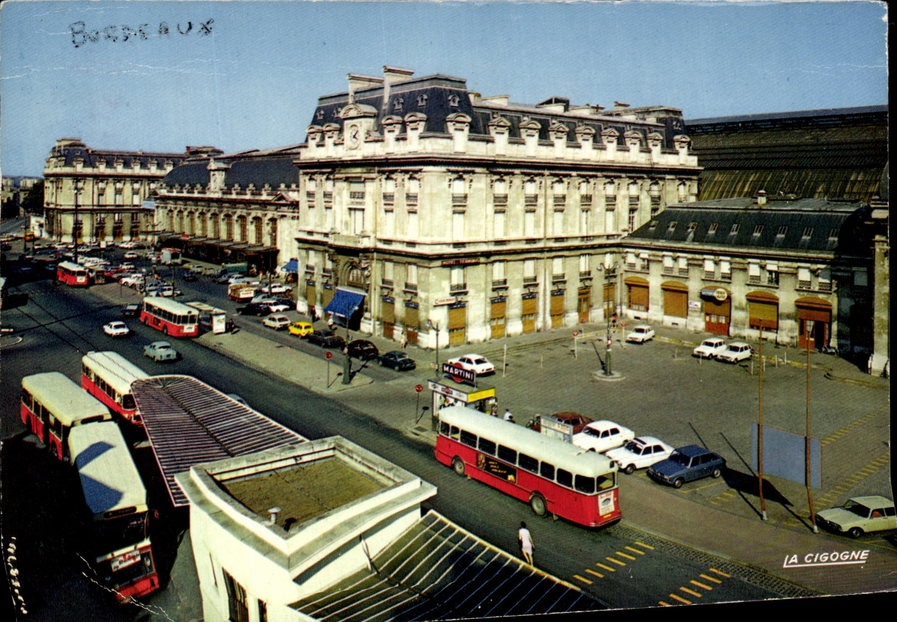 CPM Bordeaux La Gare Saint Jean