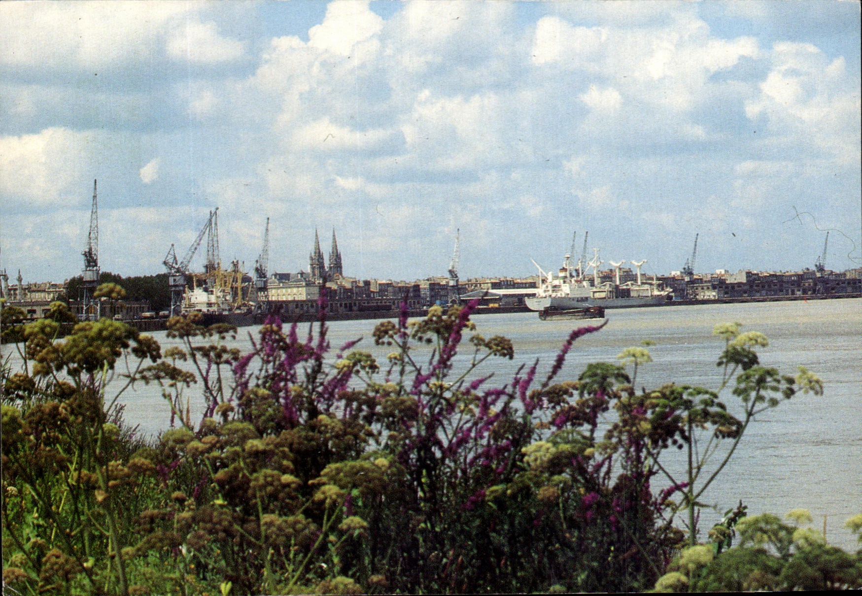 CPM Bordeaux Le Port De Bordeaux Sur La Garonne