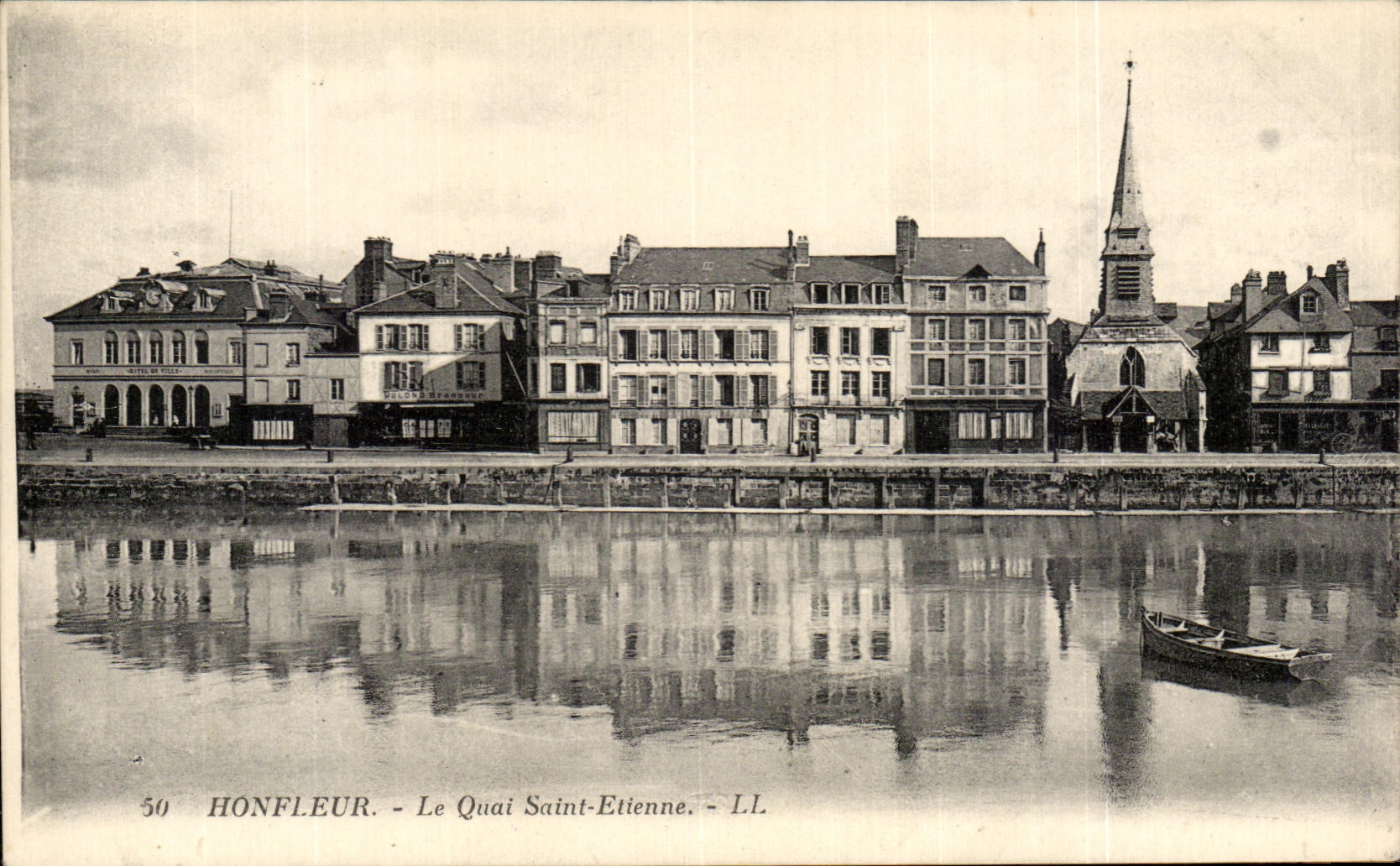 CPA Honfleur Le Quai Saint Etienne