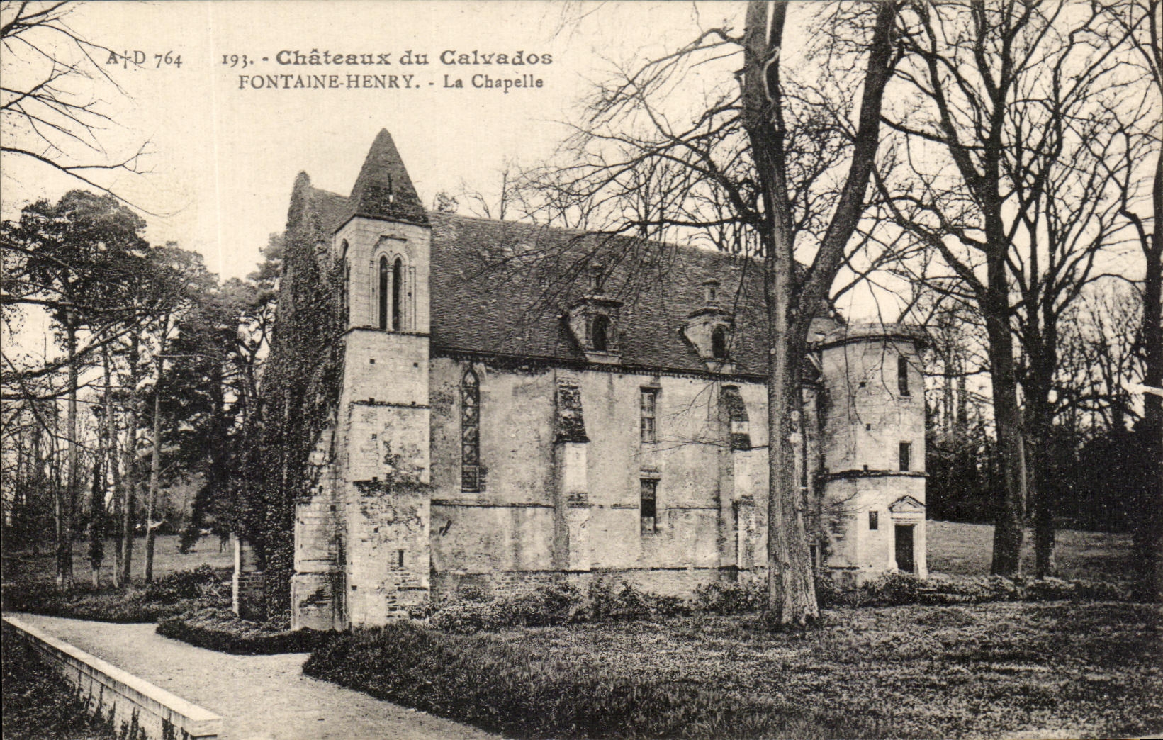 CPA Castles of the Apple-brandy Henry Fountain La Chapelle