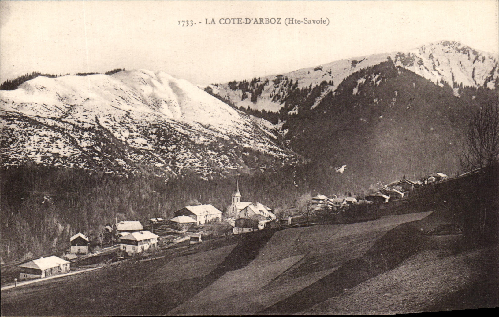 CPA La Cote D'Arboz