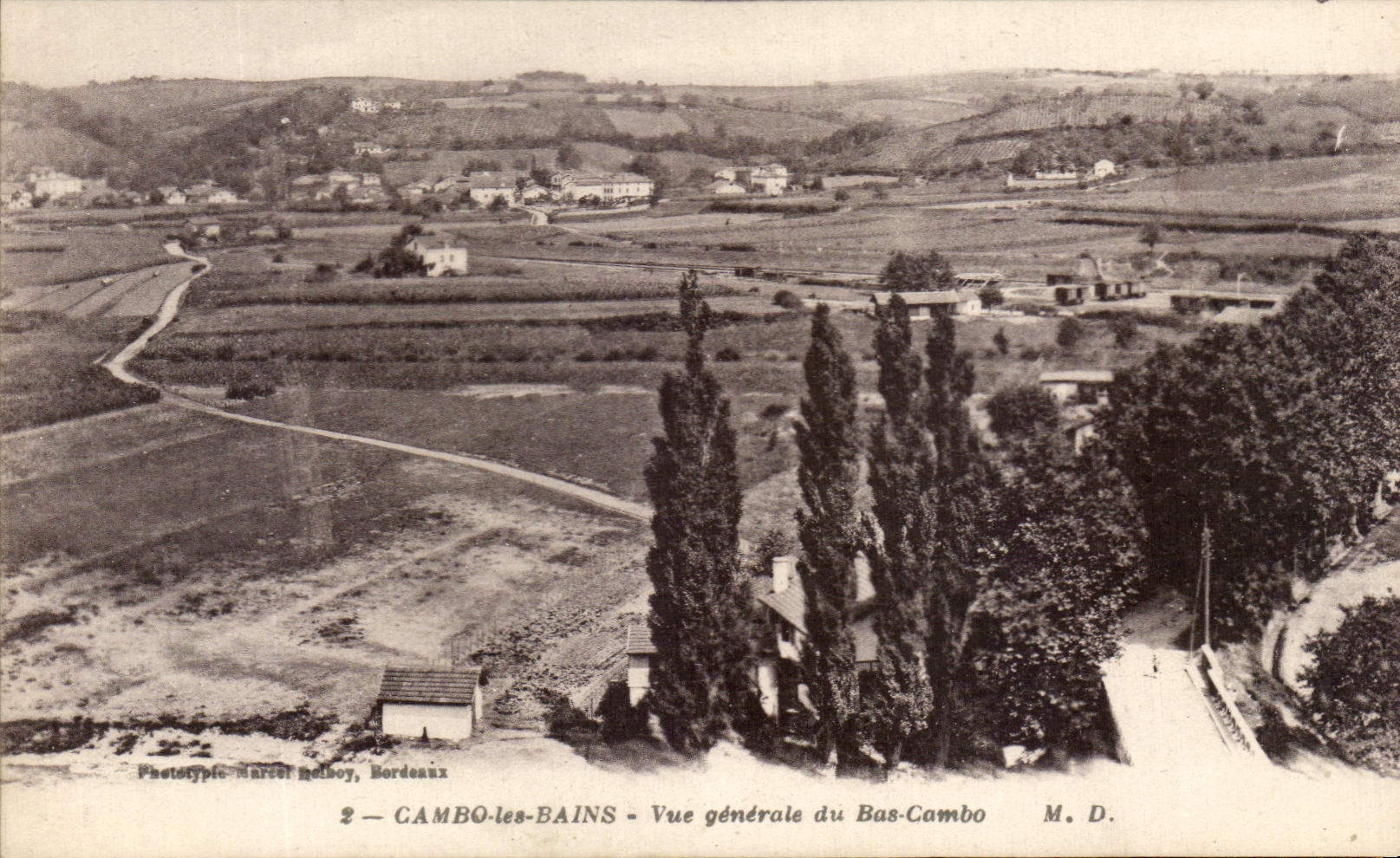 CPA Cambo Les Bains View Of Low Cambo