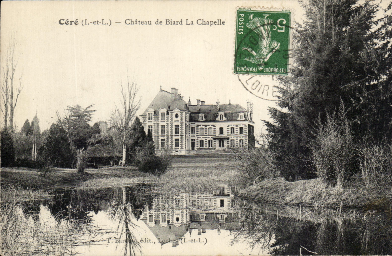 CPA Cere Chateau de Biard La Chapelle