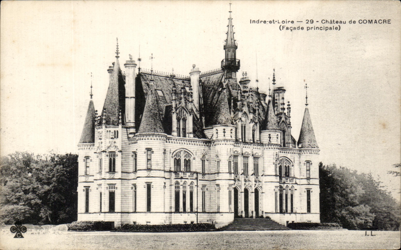 CPA CIndere Loire Chateau de Comacre 