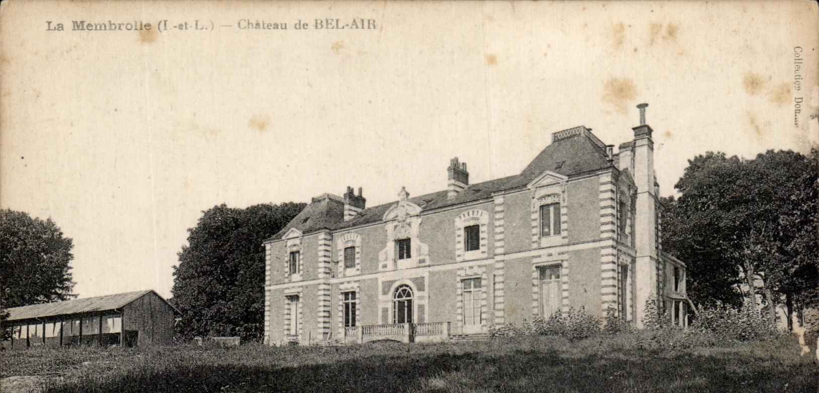 CPA Membrolle Chateau de Bel Air
