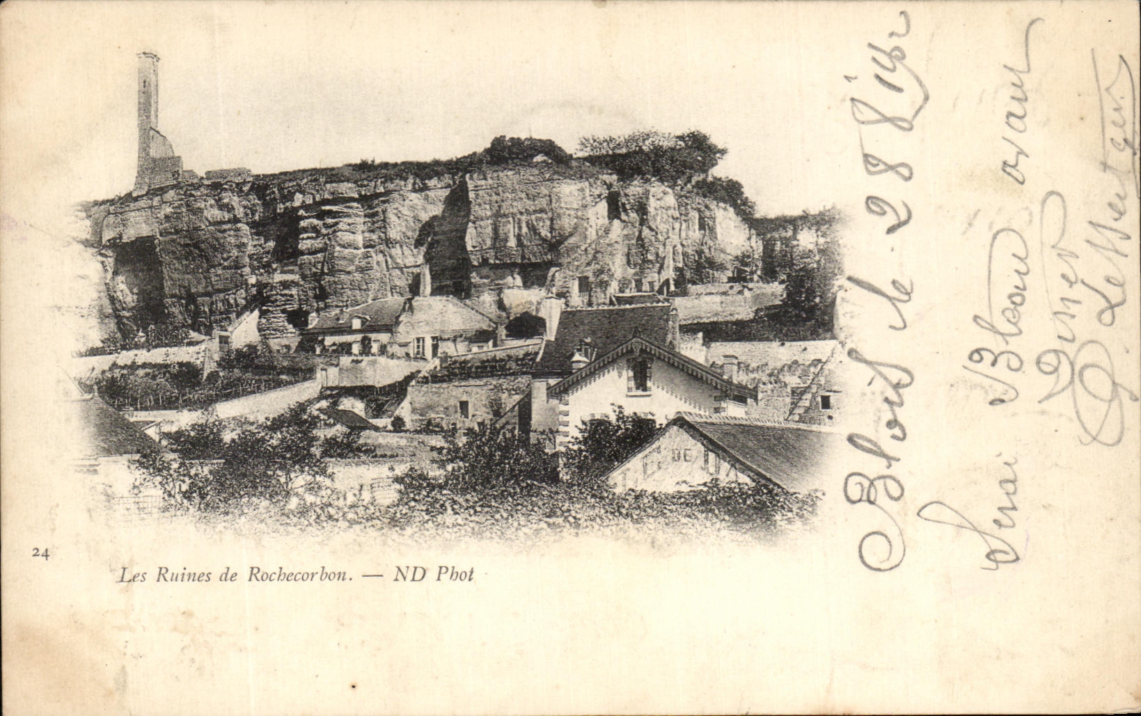 Ruinas de CPA de Rochecorbon