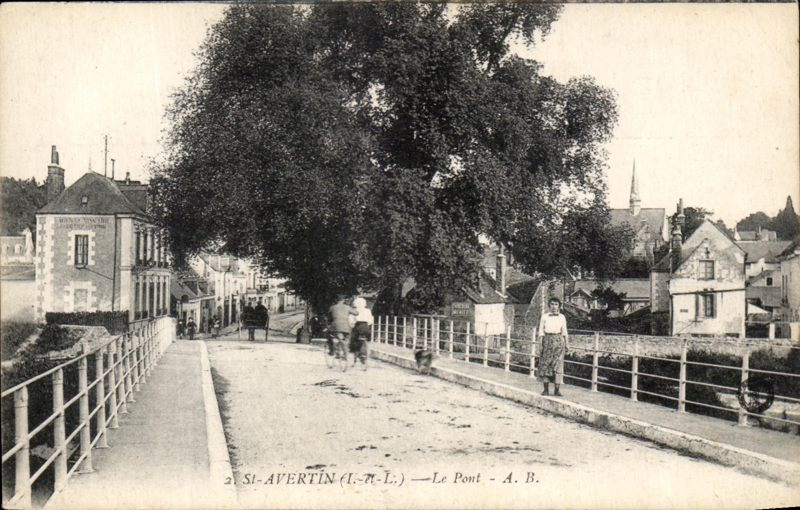 CPA St Avertin the Bridge