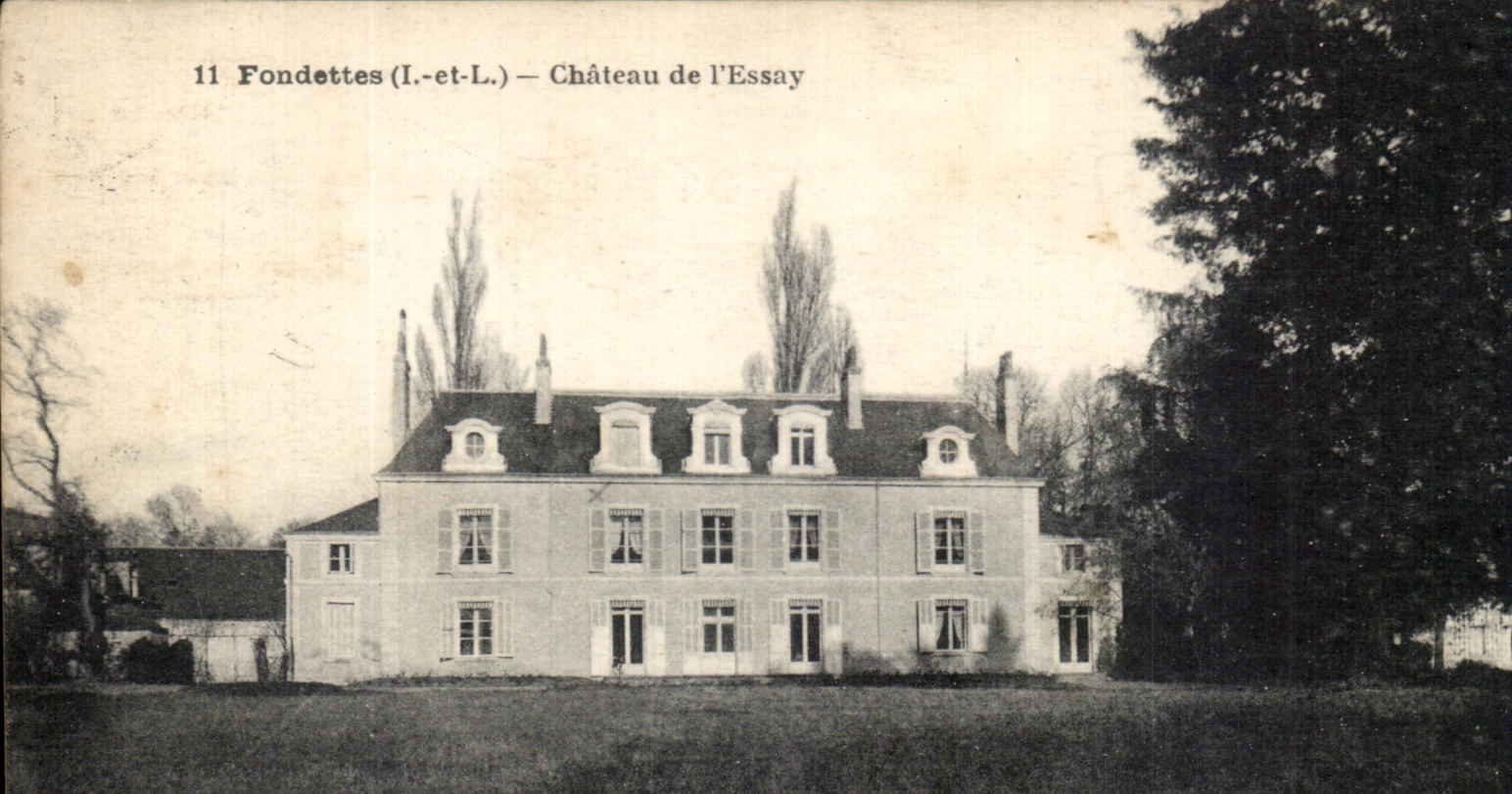 CPA Fondettes Chateau de l'Essay