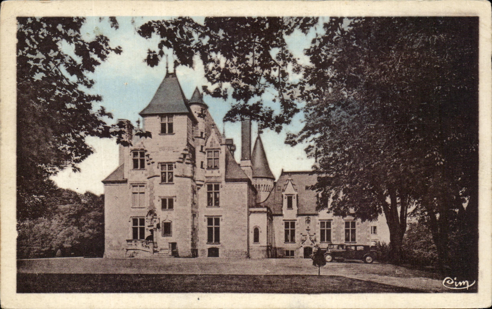 CPA Monts Chateau De Cande Ou Fut Celebre Le Mariage Du Duc De Windsor et de Mrs Warfield le 3 juin 1937