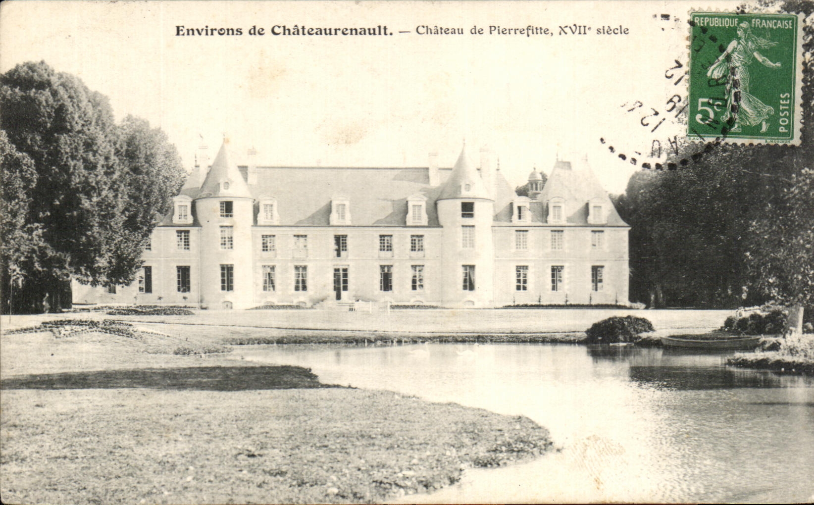 CPA Environs De Chateaurnault Chateau De Pierrefitte