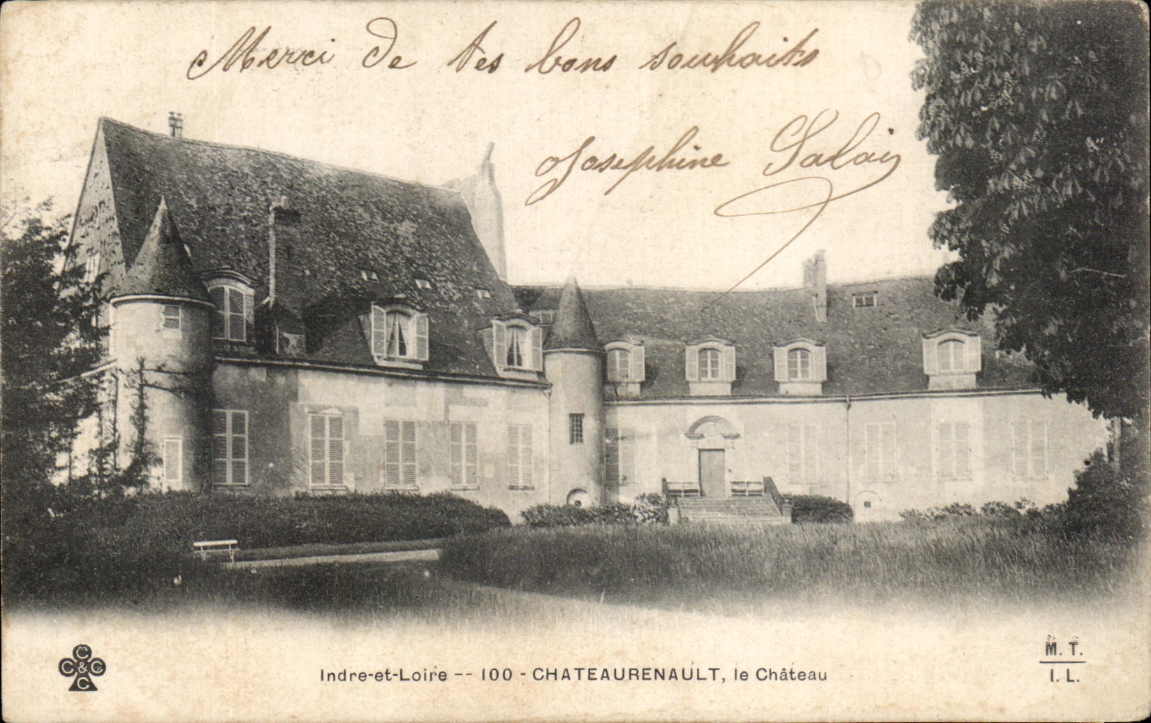 CPA Indre et Loire Chateaurenault Le Chateau