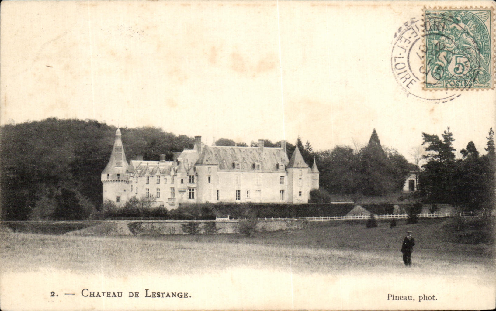 CPA Chateau De Lestange