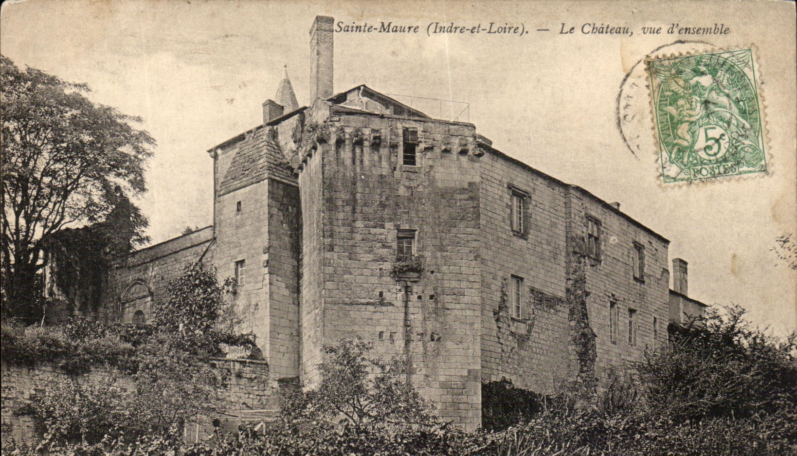 CPA Saint Maure Le Chateau Vue d'Ensemble