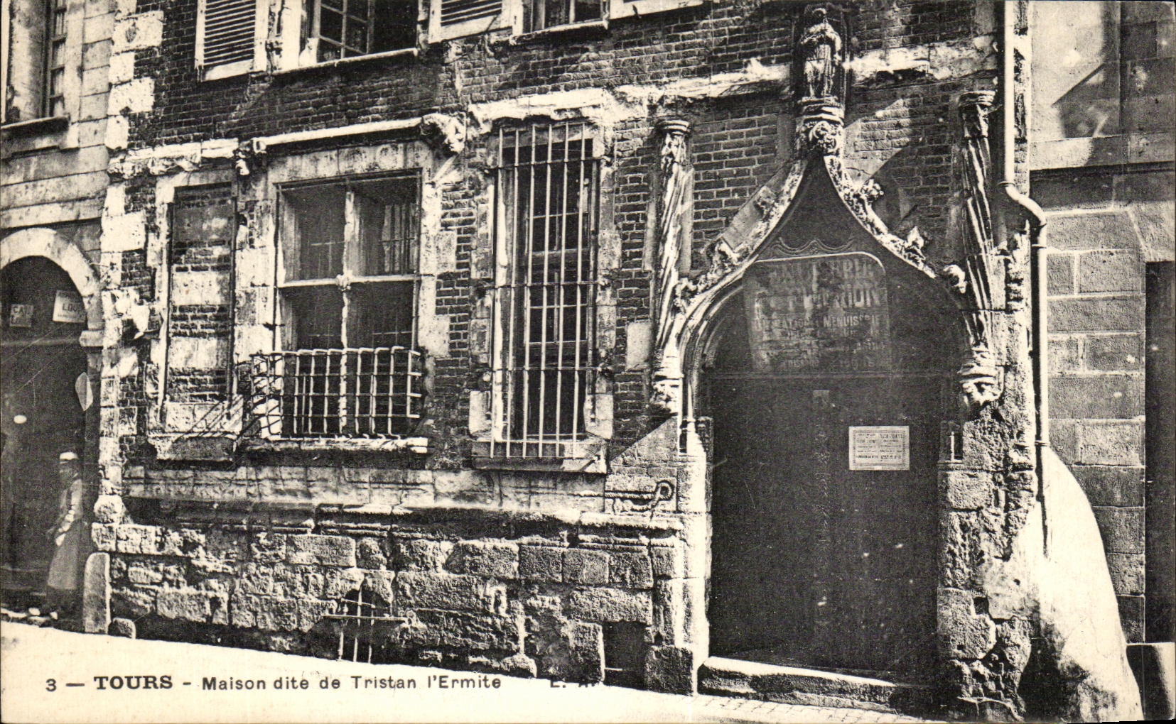 CPA Tours House Known as De Tristan the Hermit