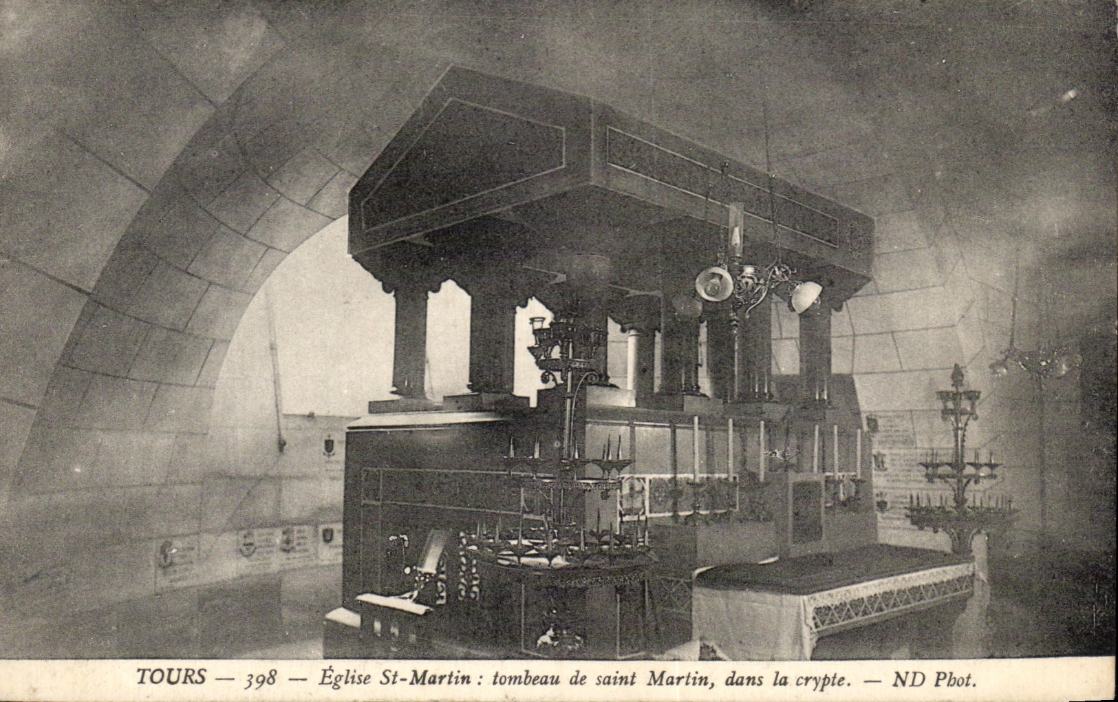 CPA Tours Church St Martin Tomb Of Saint Martin In the Crypt
