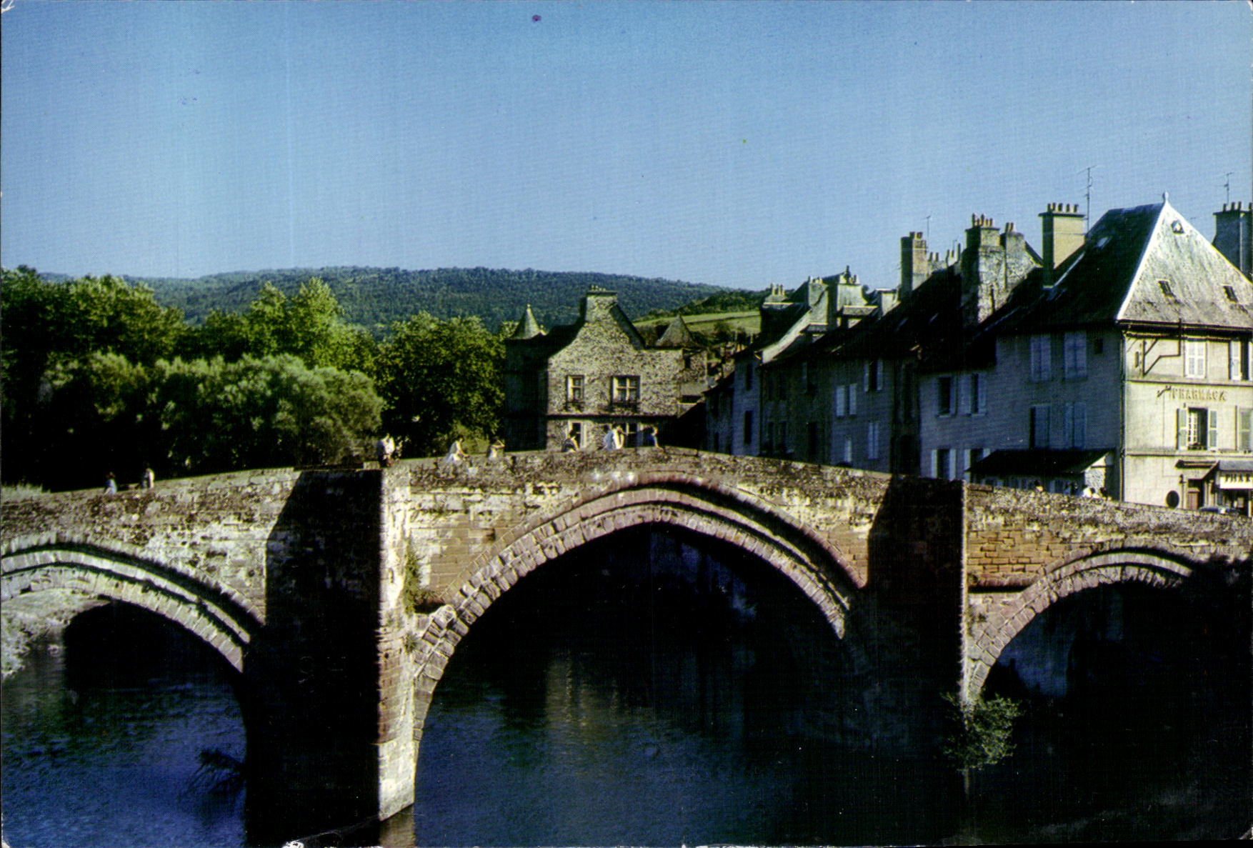 CPM Vallee du Lot Espalion Le Pont Vieux