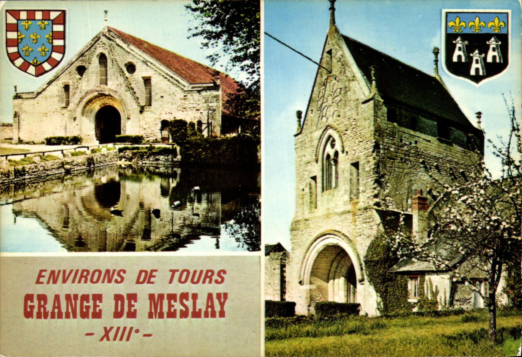 CPM Environs De Tours Grange De Meslay