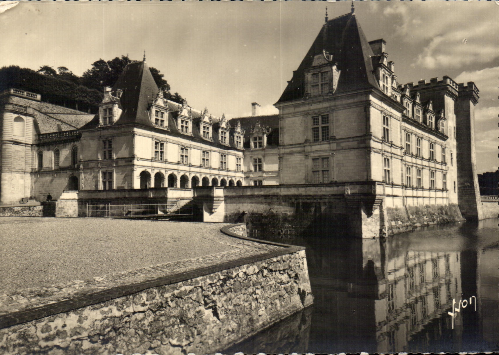 CPSM Villandry Le Chateau