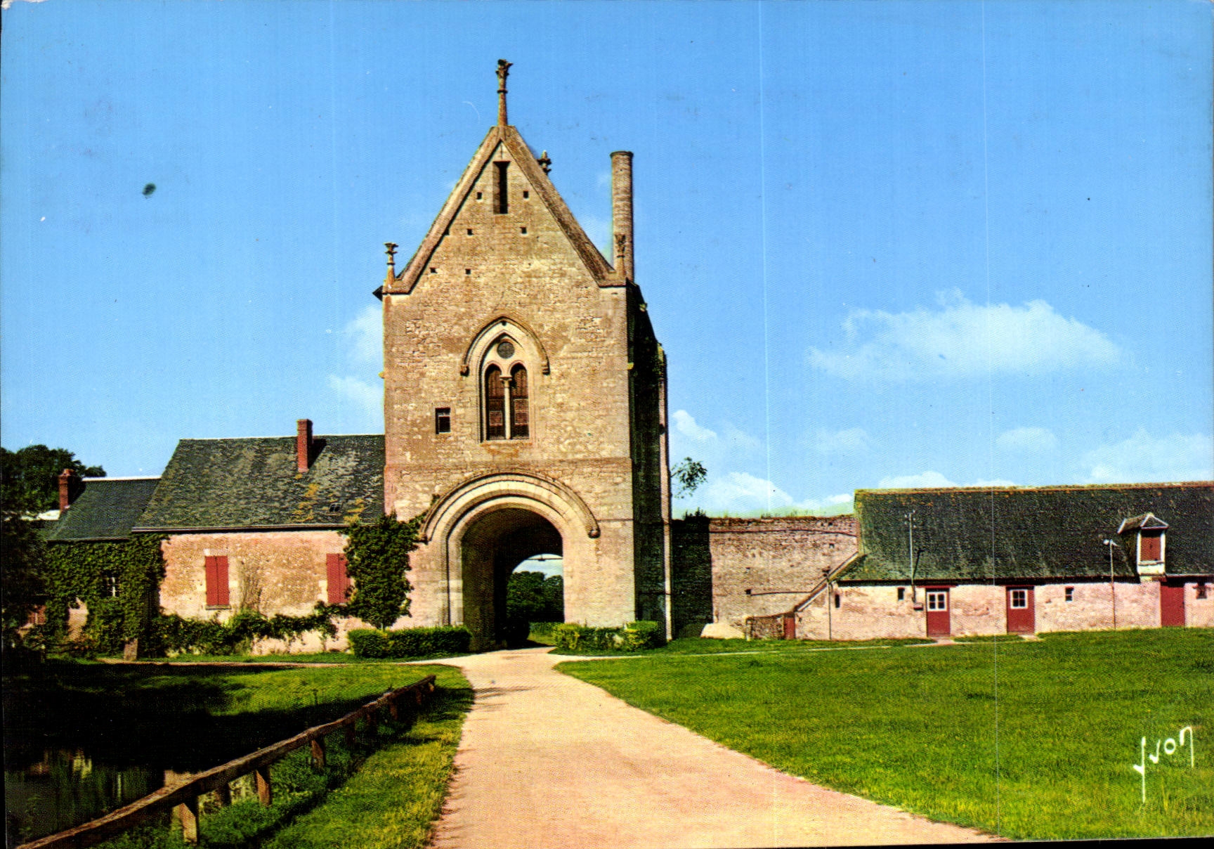 MODERN CARD Colors And Light Of France the Loire Valley Tours the Farm of Meslay