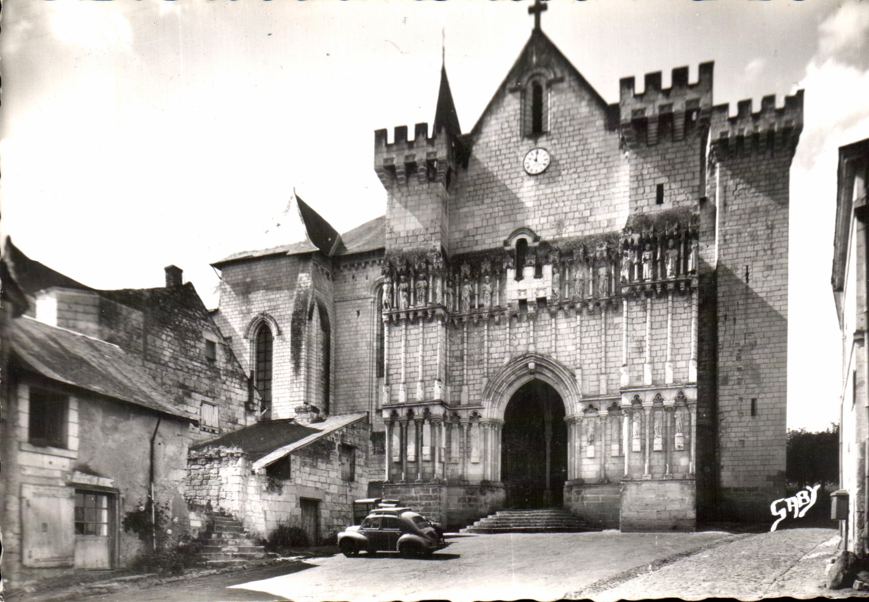 CPSM Candes Saint Martin L'Eglise