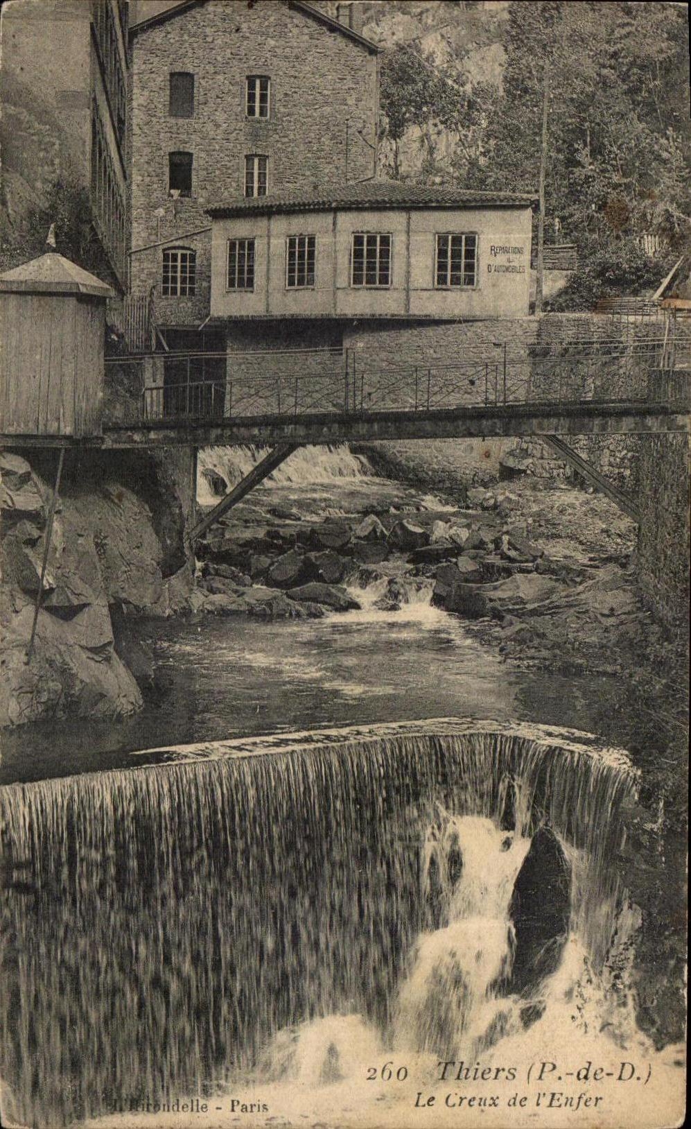 CPA Thiers Le Creux De l'Enfer