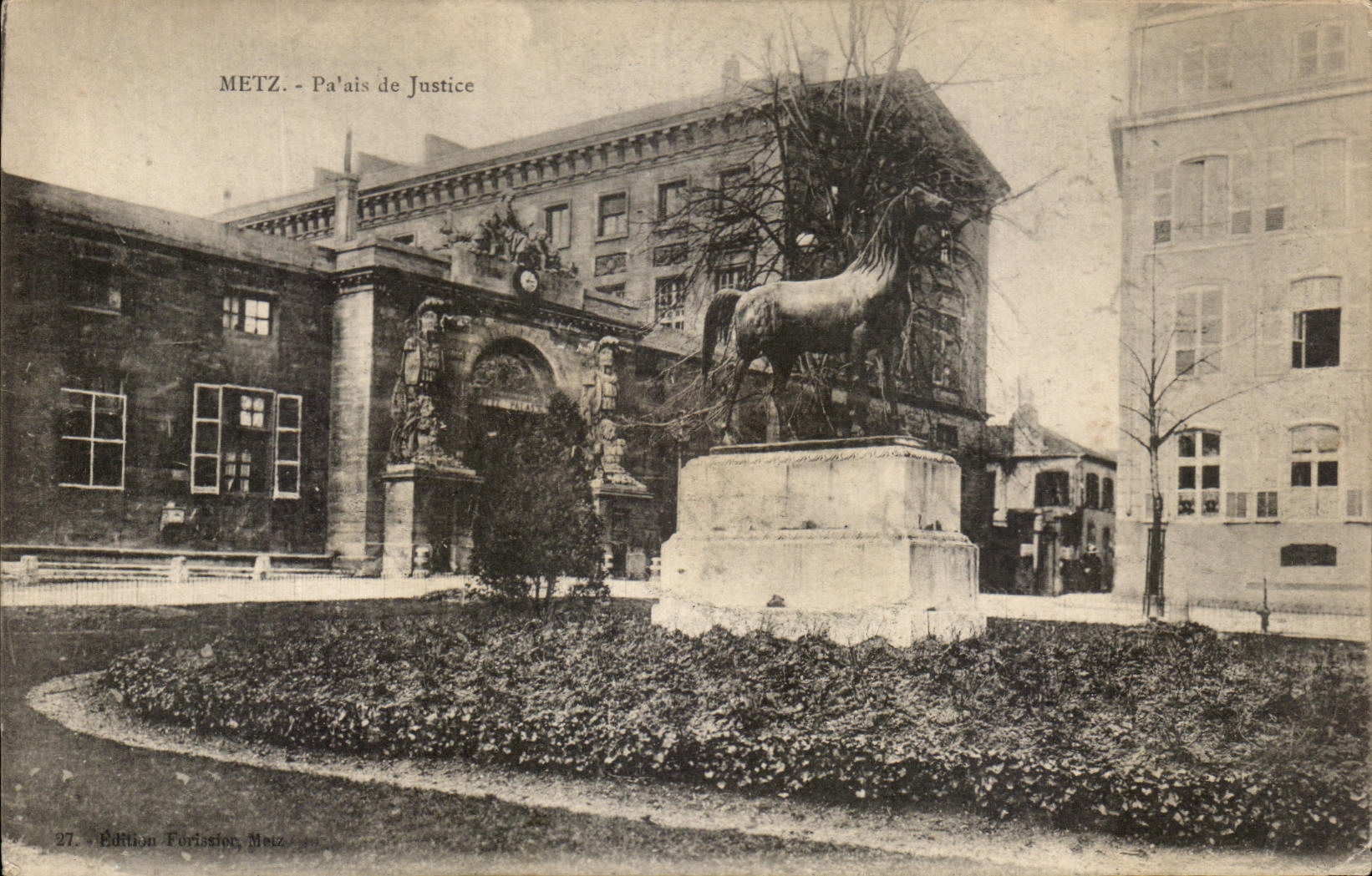 CPA Metz Palais De Justice