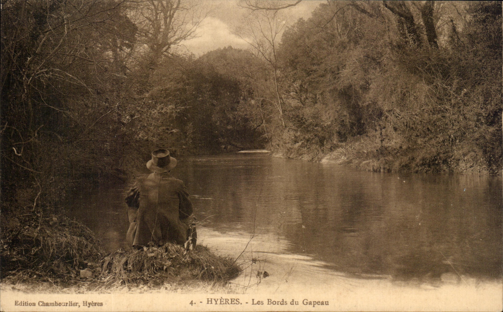 CPA Hyeres Les Bords Du Gapeau