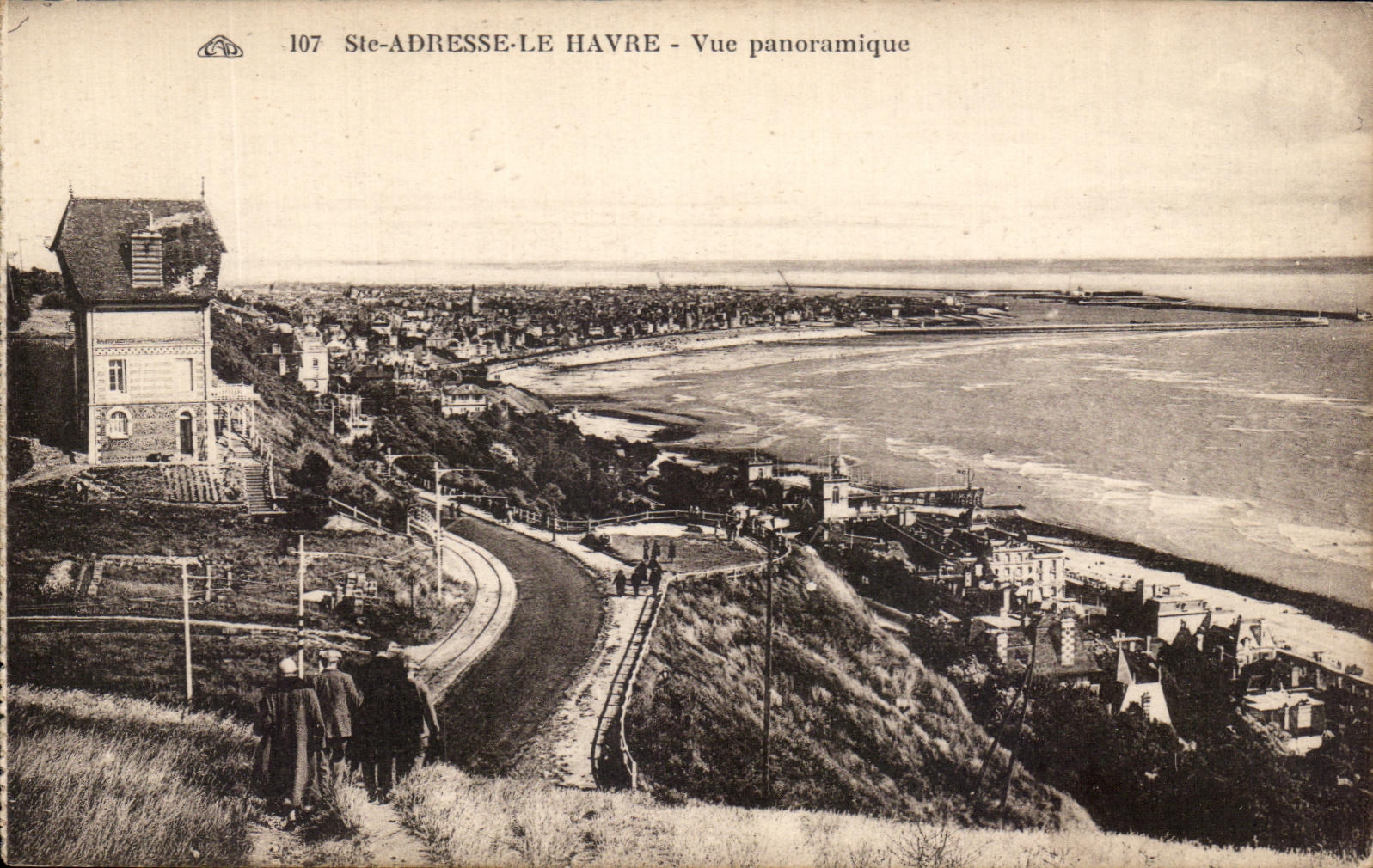 CPA co Addresses Le Havre Panoramic View