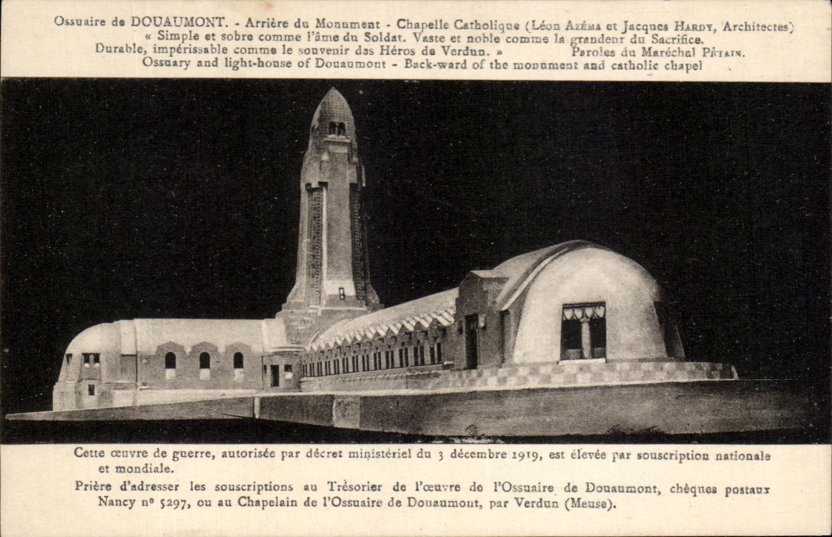 CPA Douaumont Postpones Militaria Monument