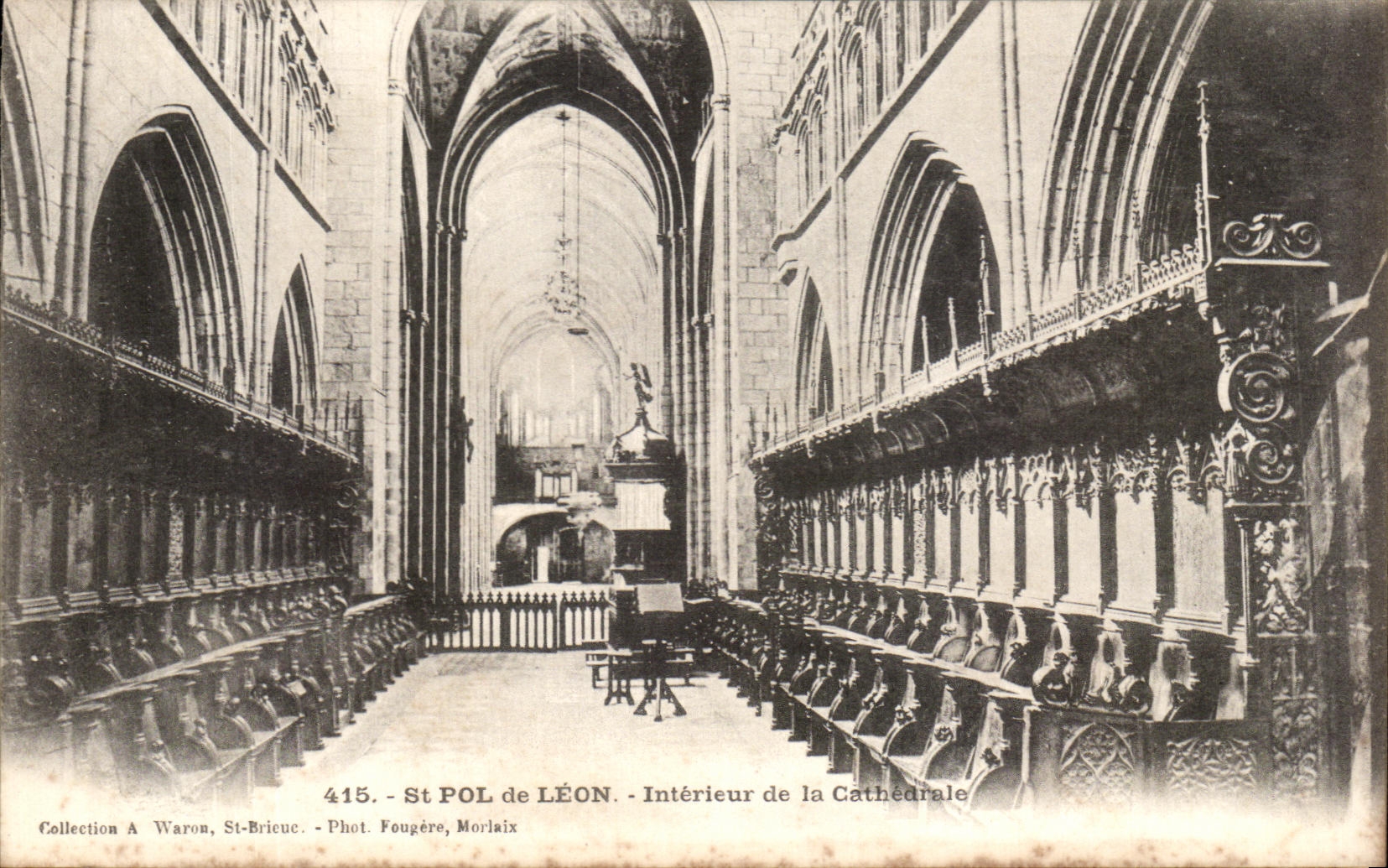 CPA St pol of Interior Leon of the Cathedral